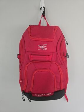 Rawlings Red Legions 2  Baseball Bat Bag. Fits Adult And Kid.